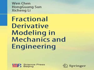 دانلود کتاب مدل سازی مشتق کسری در مکانیک و مهندسی