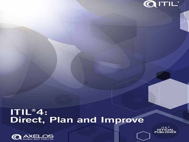دانلود کتاب ITIL 4 Direct, Plan and Improve از کتب رسمی  ITIL