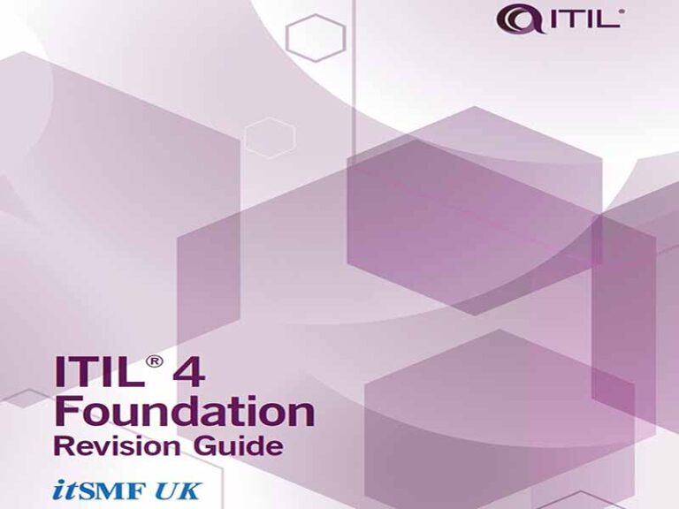 دانلود کتاب بازنگری مبانی ITIL v4 از کتب رسمی  ITIL