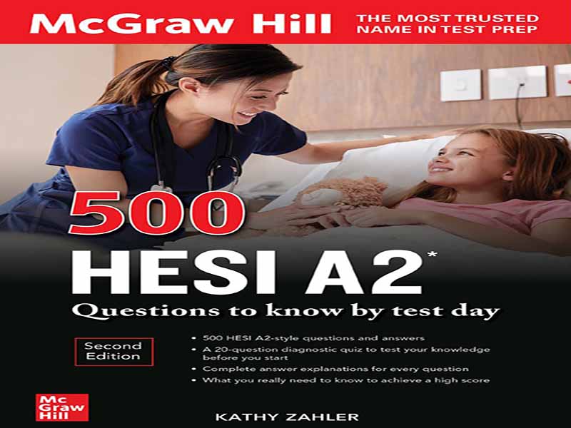 دانلود کتاب 500 سوال HESI A2 که باید تا روز آزمون بدانید