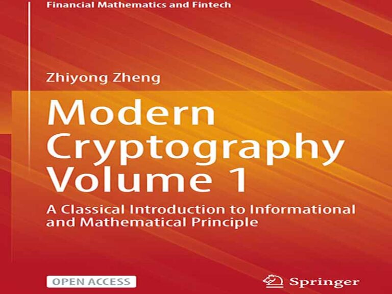 دانلود کتاب رمزنگاری مدرن 1- مقدمه ای کلاسیک بر اصول اطلاعاتی و ریاضی