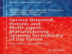 دانلود کتاب سیستم‌های تولید خدمات گرا، هولونیک و چند عاملی برای صنعت آینده-SOHOMA 2021