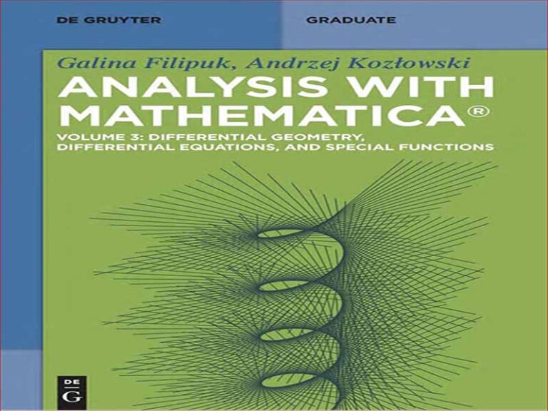دانلود کتاب تجزیه و تحلیل با ریاضیات- هندسه دیفرانسیل