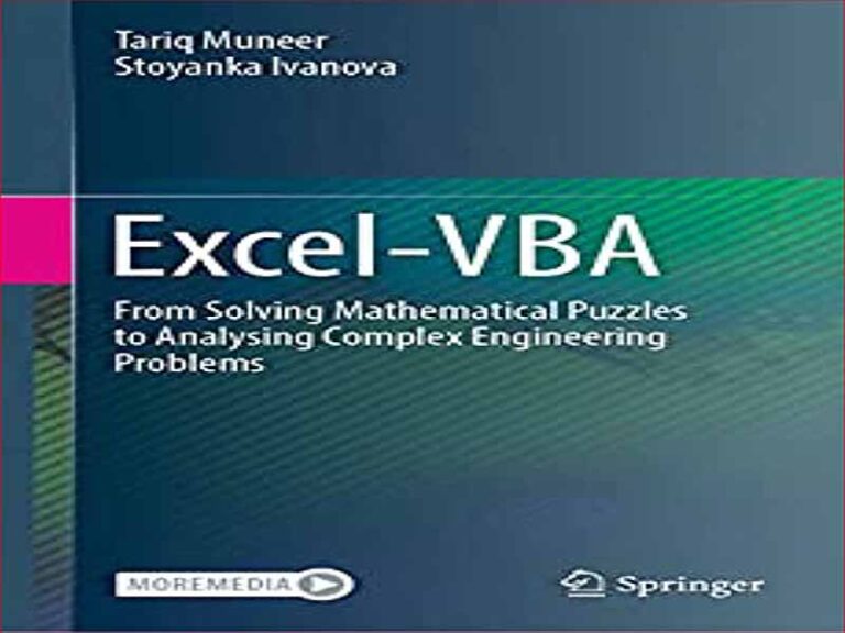 دانلود کتاب Excel-VBA – از حل معماهای ریاضی تا تجزیه و تحلیل مسائل پیچیده مهندسی