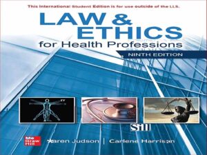 دانلود کتاب قانون و اخلاق برای حرفه های بهداشتی