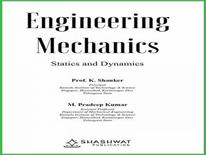 دانلود کتاب مهندسی مکانیک استاتیک و دینامیک