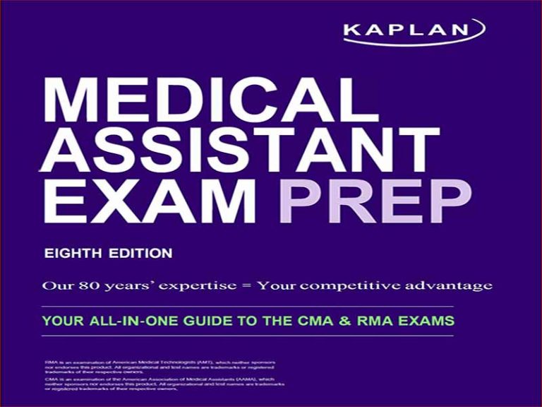 دانلود کتاب آمادگی آزمون دستیار پزشکی – راهنمای امتحانات CMA RMA