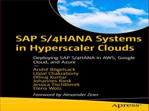 دانلود کتاب استقرار SAP S4/HANA در AWS، Google Cloud و Azure