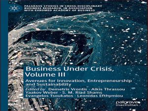دانلود کتاب کسب و کار تحت بحران – خیابان های نوآوری، کارآفرینی و پایداری