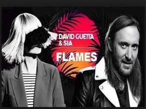 دانلود آهنگ Flames از David Guetta و Sia با متن و ترجمه