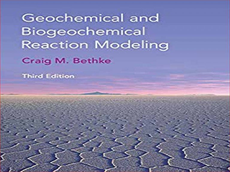 دانلود کتاب مدل سازی واکنش های ژئوشیمیایی و بیوژئوشیمیایی