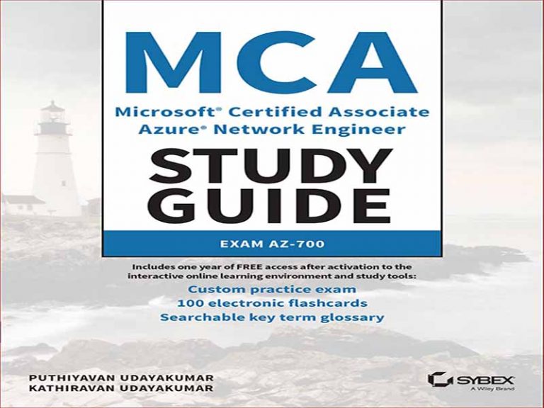 دانلود کتاب MCA – مهندس شبکه Azure – دارای گواهی مایکروسافت – راهنمای آزمون AZ-700