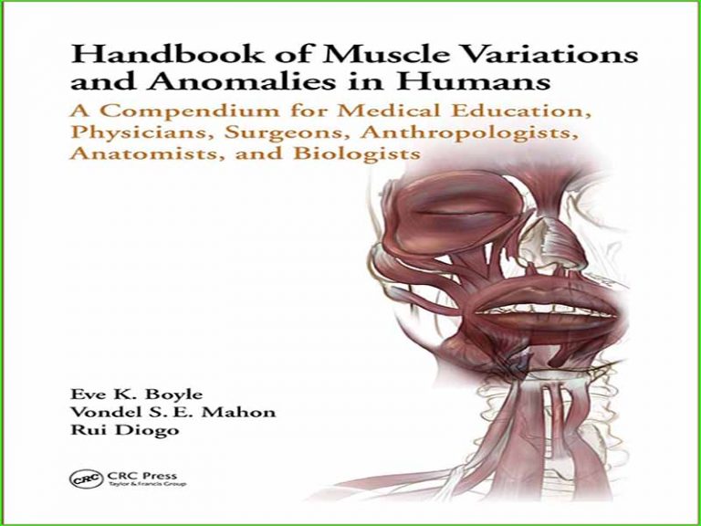 دانلود کتاب راهنمای تغییرات و ناهنجاری های عضلانی در انسان