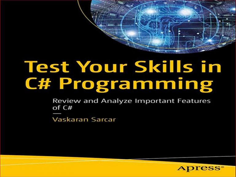 دانلود کتاب مهارت های خود را در #C تست کنید – برنامه نویسی بررسی و تجزیه و تحلیل ویژگی های مهم #C