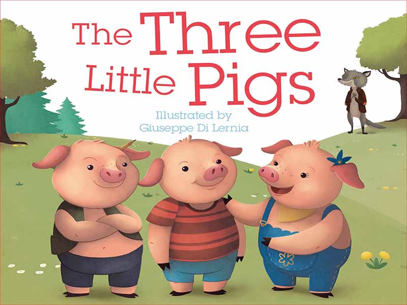 دانلود کتاب داستان انگلیسی “سه خوک کوچک”