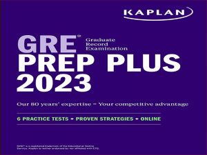 دانلود کتاب آمادگی برای آزمون GRE Prep Plus 2023