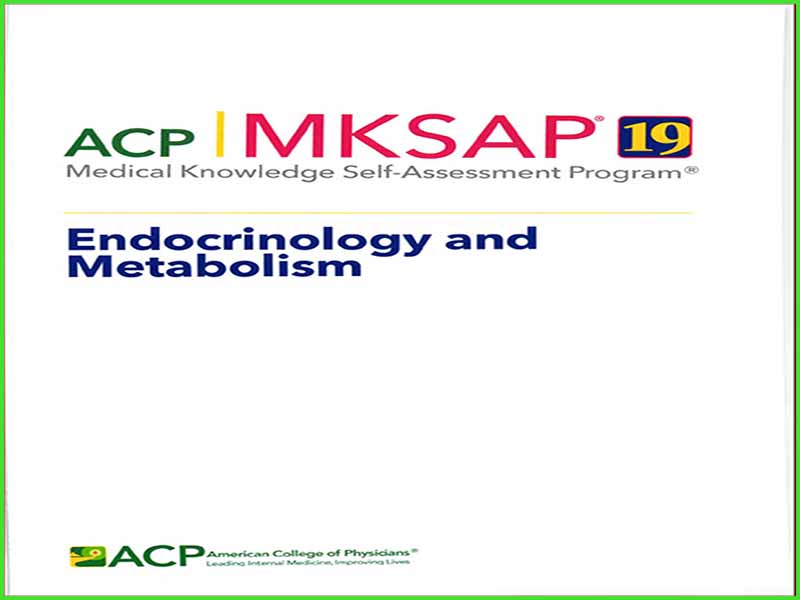 دانلود کتاب MKSAP 19 – غدد درون ریز و متابولیسم