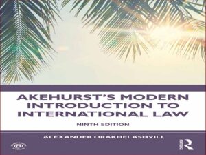 دانلود کتاب مقدمه مدرن آکهورستز بر حقوق بین الملل