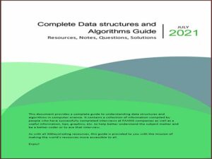 دانلود کتاب راهنمای کامل ساختار داده ها و الگوریتم ها