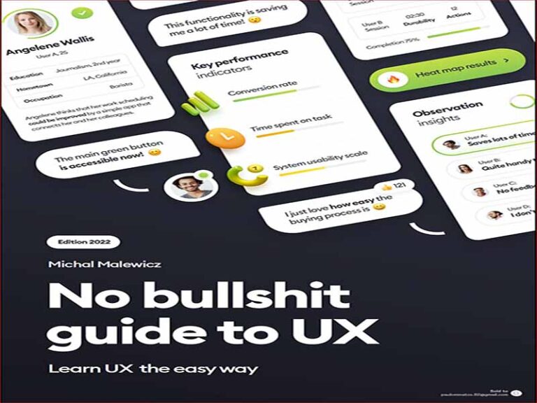 دانلود کتاب راهنمای طراحی واسط کاربری اپلیکیشن های نرم افزاری – UX