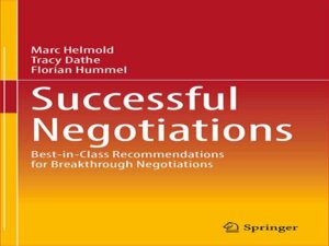 دانلود کتاب مذاکرات موفق – بهترین توصیه های کلاس برای مذاکرات موفقیت آمیز