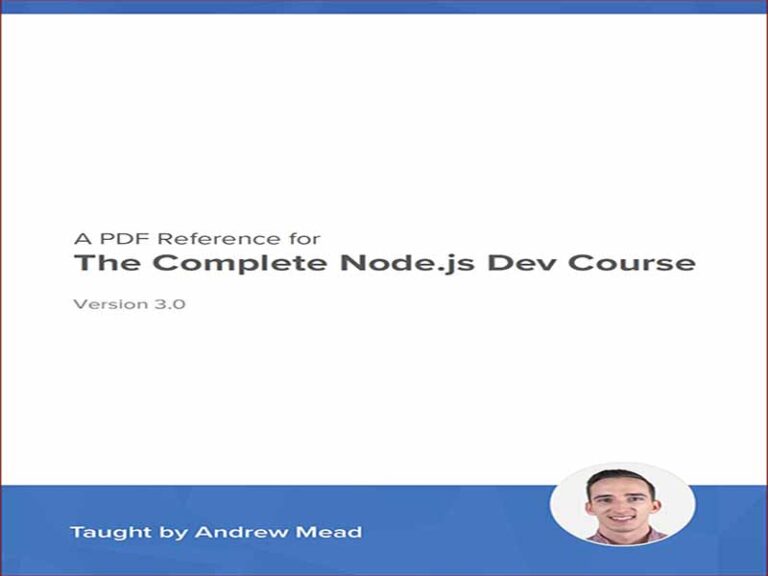 دانلود کتاب دوره کامل Node.js Dev
