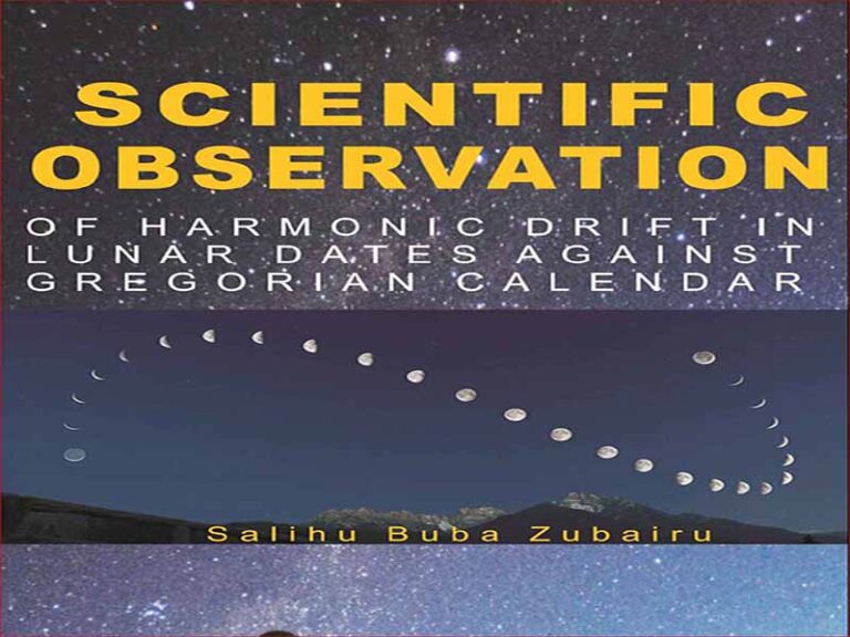 دانلود کتاب مشاهده علمی رانش هارمونیک در تاریخ های قمری در برابر نجوم تقویم میلادی برای همه سنین