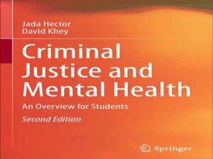 دانلود کتاب عدالت کیفری و سلامت روان – مروری بر دانش آموزان