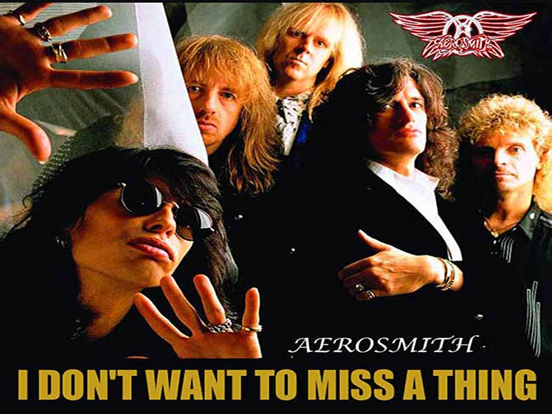 دانلود آهنگ I Don’t Want To Miss A Thing از Aerosmith با متن و ترجمه