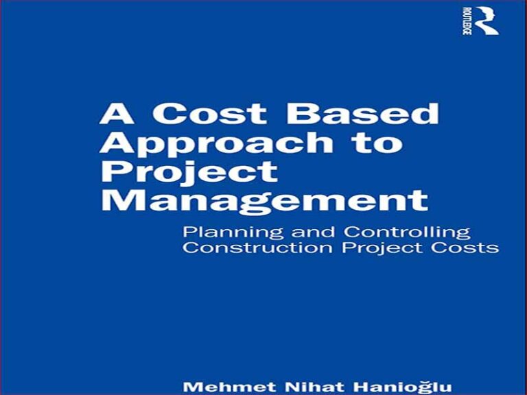 دانلود کتاب یک رویکرد مبتنی بر هزینه برای مدیریت پروژه