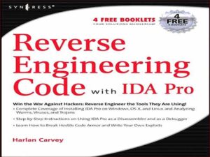 دانلود کتاب مهندسی معکوس کد با IDA Pro
