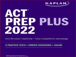 دانلود کتاب آموزش انگلیسی ACT Prep Plus 2022