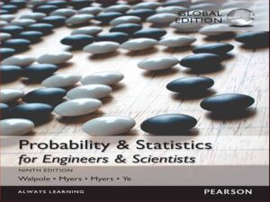 دانلود کتاب آمار و احتمالات برای مهندسان و دانشمندان