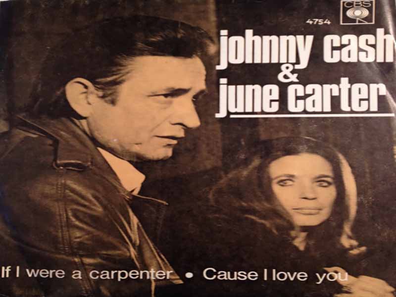 دانلود آهنگ If I were a carpenter از Johnny Cash و June Carter با متن و ترجمه