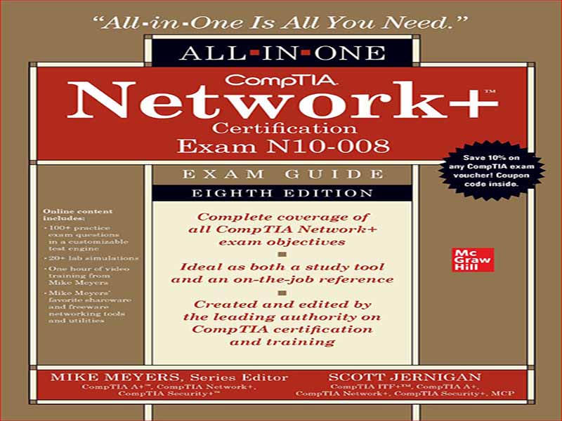 دانلود کتاب CompTIA Network+ – صدور گواهینامه همه در یک کتاب- راهنمای امتحان