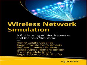 دانلود کتاب شبیه سازی شبکه بی سیم – راهنمای استفاده از شبکه های Ad Hoc و شبیه ساز ns-3