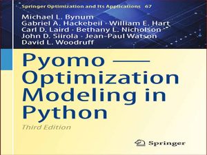 دانلود کتاب Pyomo – بهینه سازی مدل سازی در پایتون