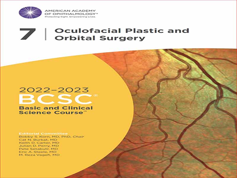 دانلود کتاب جراحی پلاستیک و اربیتال چشم 2022–2023 BCSC