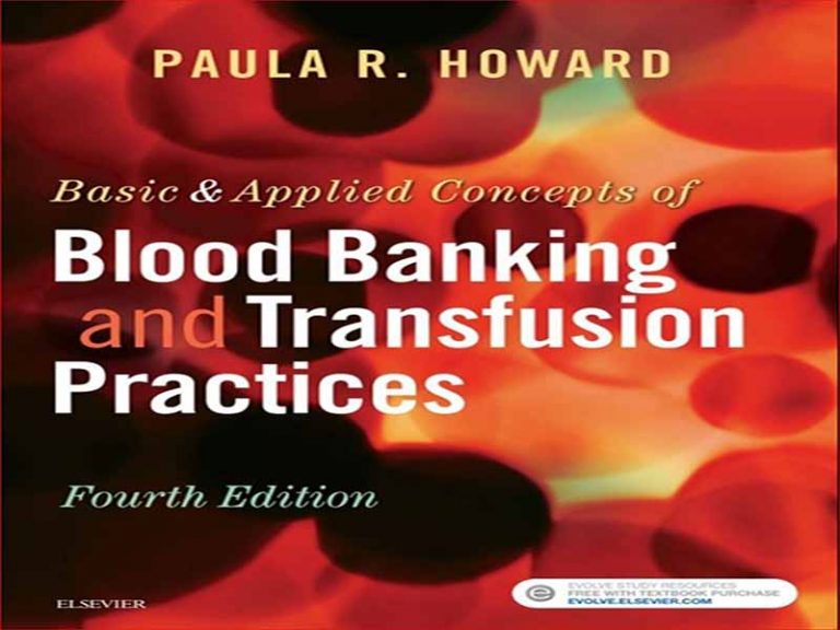 دانلود کتاب مفاهیم اولیه و کاربردی شیوه های بانکداری و انتقال خون