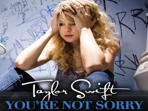 دانلود آهنگ You’re Not Sorry از Taylor Swift با متن و ترجمه