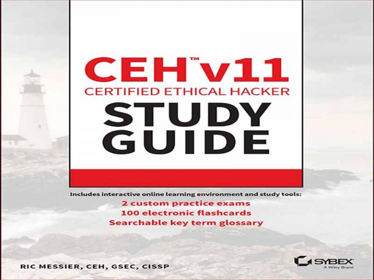 دانلود کتاب CEH V11 -هکر اخلاقی معتبر – راهنمای آزمون v11-312-50