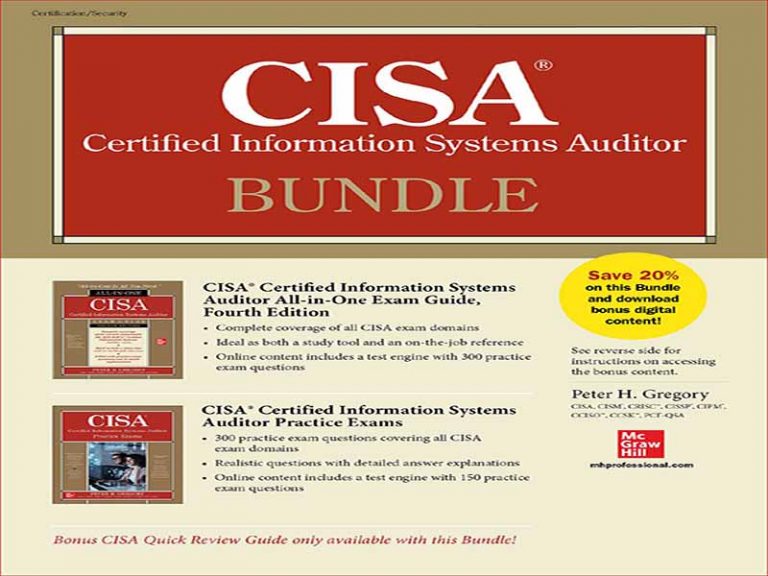 دانلود کتاب بسته حسابرس سیستم های اطلاعات گواهی شده CISA®