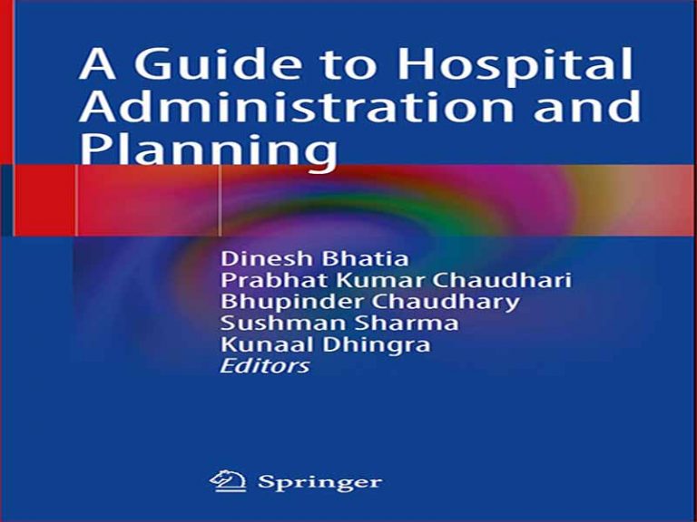 دانلود کتاب راهنمای مدیریت و برنامه ریزی بیمارستان