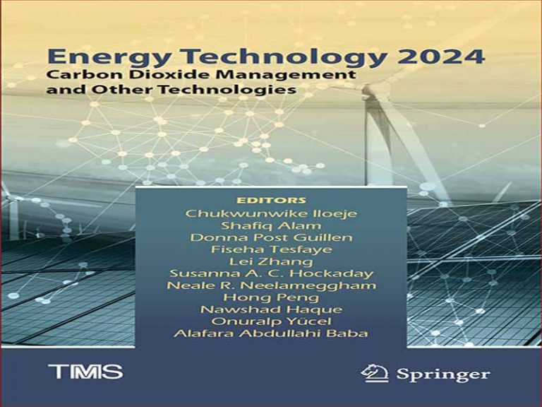 دانلود کتاب فناوری انرژی 2024 – مدیریت دی اکسید کربن و سایر فناوری ها