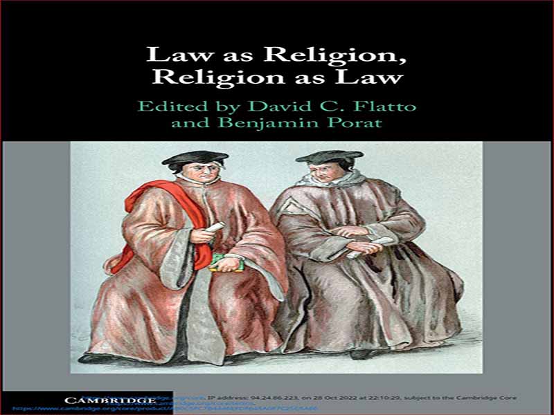 دانلود کتاب قانون به عنوان دین، دین به عنوان قانون