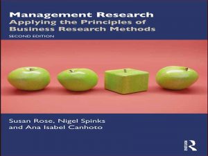 دانلود کتاب تحقیق مدیریت – بکارگیری اصول روشهای تحقیق بازرگانی