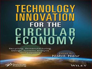 دانلود کتاب نوآوری فناوری برای اقتصاد دایره ای