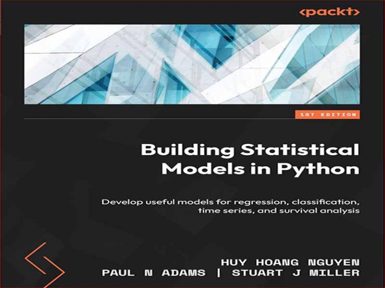 دانلود کتاب ساخت مدل های آماری در پایتون