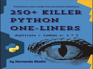 دانلود کتاب 250+ قاتل پایتون تک لاینر