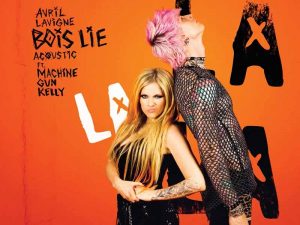 دانلود آهنگ Bois Lie از Avril Lavigne و Machine Gun Kelly و Travis Barker با متن و ترجمه